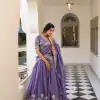 LNB 1435 Lavender Sequins Work & Embroidery Work Lehenga Choli in Gold Crush. Exclusive Offer ₹3399. Delivery 4-6 Working Days. Shop now. | Lehenga, Bollywood Lehenga, Creative Lehenga, Designer Lehenga, Embroidered Lehenga, Party Wear Lehenga