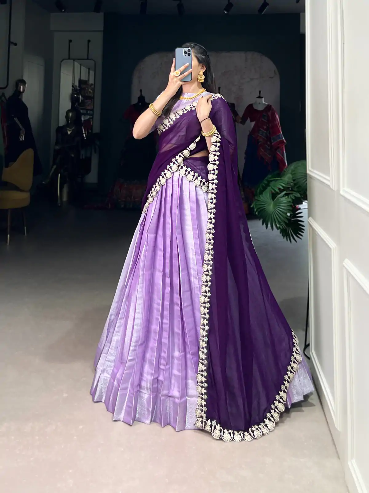 LNB 2013 Lavender Color Jacquard Silk weaving work Lehenga Choli Wedding, Party, Festive, Events Etc. Delivery 4-6 Working Days Rs 2999 | Lehenga, Bollywood Lehenga, Creative Lehenga, Designer Lehenga, Embroidered Lehenga, Party Wear Lehenga