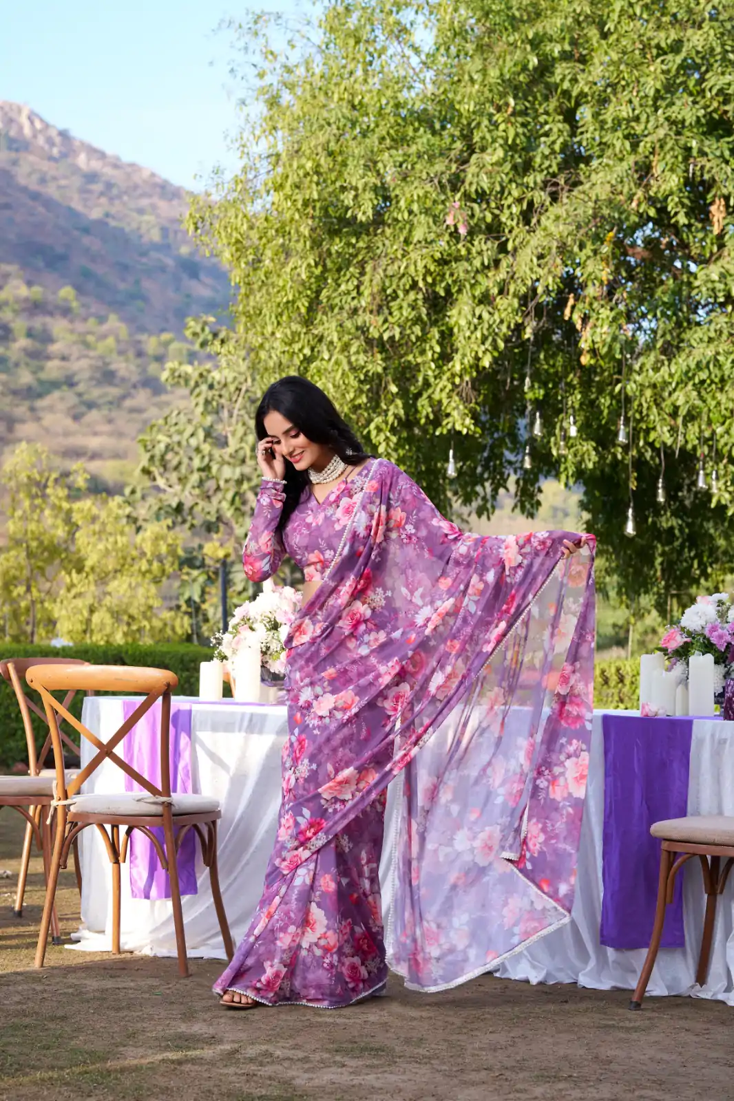YNF 7010 Onion Color Weightless Marbal Floral Printed Pearl Lace Saree Casual, Wedding, Festive, Events . Expected Delivery 4-6 Working Days @1599/- only | Sarees, Bollywood Sarees, Creative Sarees, Designer Sarees, Embroidered Sarees, Ethnic Saree, Modern Digital sarees, Party Wear Sarees