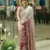 DF 3454 Pink Color Georgette Print Rainbow Sequence Embroidery Work c Casual, Wedding, Festive, Events . Expected Delivery  4-6 Working Days @1999/- only                                                                                | Sarees, Bollywood Sarees, Creative Sarees, Designer Sarees, Embroidered Sarees, Ethnic Saree, Modern Digital sarees, Party Wear Sarees