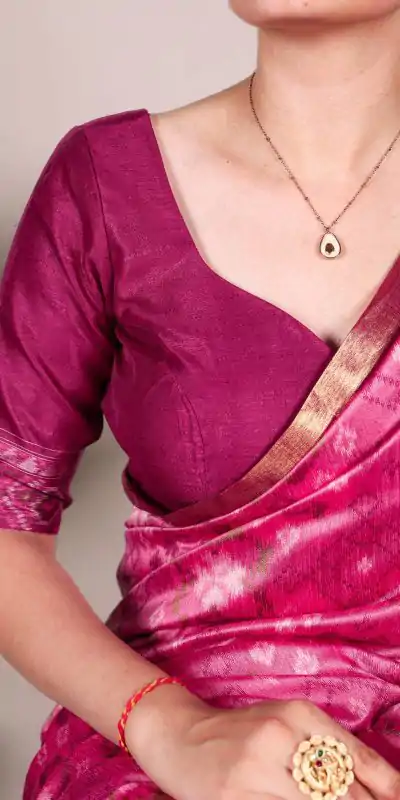YNF 7416 Pink Color Jacquard Silk Patola Print Zari Weaving Work Saree Casual, Wedding, Festive, Events . Expected Delivery  4-6 Working Days @2599/- only                                                                                | Sarees, Bollywood Sarees, Creative Sarees, Designer Sarees, Embroidered Sarees, Ethnic Saree, Modern Digital sarees, Party Wear Sarees