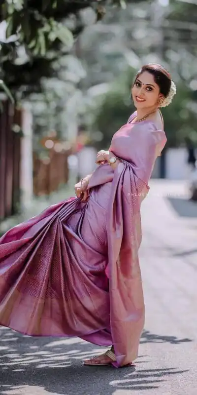 KP 3075 Pink Soft Lichi Silk Whit Designer Jacquard Work in Saree it Grab for ₹1399. Delivery 4-6 Working Days. Shop now. | Sarees, Bollywood Sarees, Creative Sarees, Designer Sarees, Embroidered Sarees, Ethnic Saree, Modern Digital sarees, Party Wear Sarees