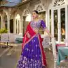 LNB 1414 Purple Color Vichitra Silk Sequins and Thread Embroidery Work Lehenga Choli Wedding, Party, Festive, Events Etc. Delivery 4-6 Working Days Rs 3399 | Lehenga, Bollywood Lehenga, Creative Lehenga, Designer Lehenga, Embroidered Lehenga, Party Wear Lehenga