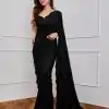 DF 3312 Red Color Faux Georgette 5mm Sequence Embroidery Work Saree Casual, Wedding, Festive, Events . Expected Delivery  4-6 Working Days @1899/- only                                                 | Sarees, Bollywood Sarees, Creative Sarees, Designer Sarees, Embroidered Sarees, Ethnic Saree, Modern Digital sarees, Party Wear Sarees