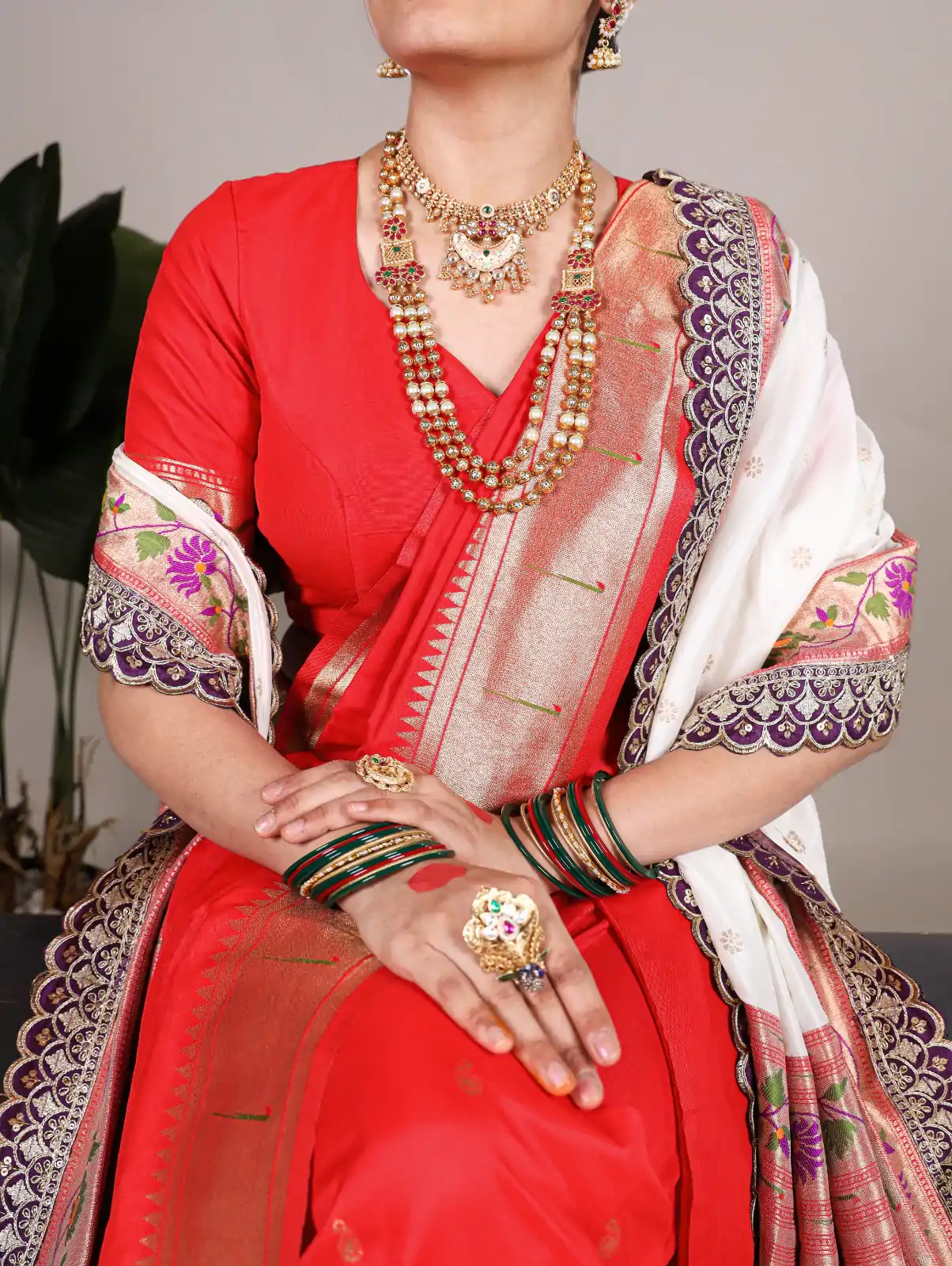 YNF 7407 Red Color Jacquard Silk Paithani Zari Weaving Work Saree Casual, Wedding, Festive, Events . Expected Delivery  4-6 Working Days @3349/- only                                                                                | Sarees, Bollywood Sarees, Creative Sarees, Designer Sarees, Embroidered Sarees, Ethnic Saree, Modern Digital sarees, Party Wear Sarees