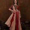 LG 644 Red Color Printed Polly Reyon Lehenga Choli Wedding, Party, Festive, Events Etc. Delivery 4-6 Working Days Rs 1999 | Lehenga, Bollywood Lehenga, Creative Lehenga, Designer Lehenga, Embroidered Lehenga, Party Wear Lehenga