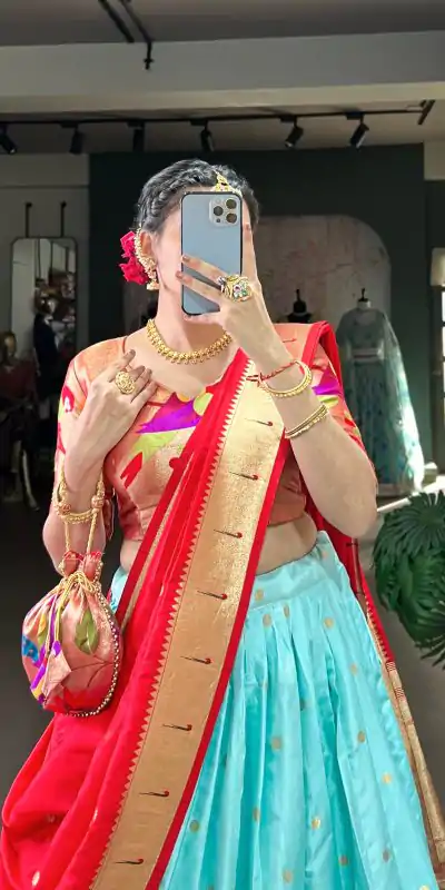 LNB 2006 Sky Blue Color Jacquard Silk Weaving Zari Work Lace Touch Up Lehenga Choli Wedding, Party, Festive, Events Etc. Delivery 4-6 Working Days Rs 3499 | Lehenga, Bollywood Lehenga, Creative Lehenga, Designer Lehenga, Embroidered Lehenga, Party Wear Lehenga