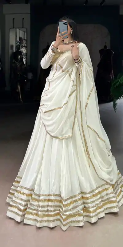 LNB 1605 White Color Pure Rayon Lace Touch Up Lehenga Choli Wedding, Party, Festive, Events Etc. Delivery 4-6 Working Days Rs 3199 | Lehenga, Bollywood Lehenga, Creative Lehenga, Designer Lehenga, Embroidered Lehenga, Party Wear Lehenga