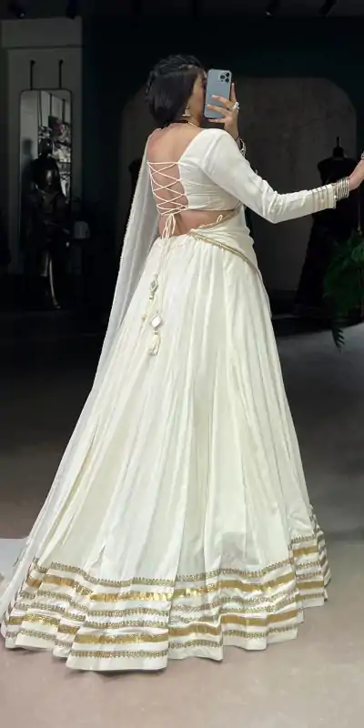 LNB 1605 White Color Pure Rayon Lace Touch Up Lehenga Choli Wedding, Party, Festive, Events Etc. Delivery 4-6 Working Days Rs 3199 | Lehenga, Bollywood Lehenga, Creative Lehenga, Designer Lehenga, Embroidered Lehenga, Party Wear Lehenga