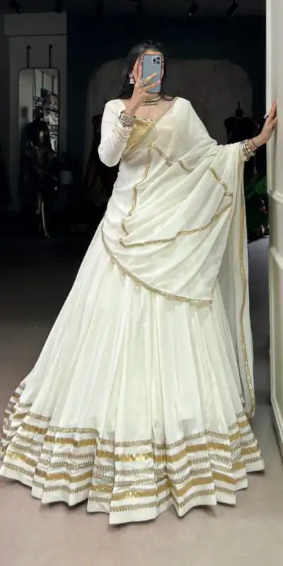 LNB 1605 White Color Pure Rayon Lace Touch Up Lehenga Choli Wedding, Party, Festive, Events Etc. Delivery 4-6 Working Days Rs 3199 | Lehenga, Bollywood Lehenga, Creative Lehenga, Designer Lehenga, Embroidered Lehenga, Party Wear Lehenga