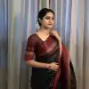 KP 5077 Black Soft Lichi Silk Designer Work Saree in .Wedding, Party, Festive, Events, Available at ₹1449 only. Delivery 4-6 Working Days. Shop now. | Sarees, Bollywood Sarees, Creative Sarees, Designer Sarees, Embroidered Sarees, Ethnic Saree, Modern Digital sarees, Party Wear Sarees