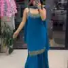 KD 1531 Blue Faux Georgette Lace Work Salwar Suit in . Wedding, Party, Festive, Events, Grab it for ₹2399. Delivery 4-6 Working Days. Shop now. | Jump Suits, Tops & Bottoms, Track Suits, Salwar suit, Casual Suits, Creative suits, Designer Suits, Palazzo Suits, Party Wear Suits, Patiala Suits, Straight Suits, Trendy Wear