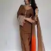 NSR 854 Brown Natural Satin Silk Sequence Work with Lace Work & Embroidery Work Salwaar Suit Now at just ₹1799. Delivery 4-6 Working Days. Shop now. | Jump Suits, Salwar suit, Casual Suits, Creative suits, Designer Suits, Palazzo Suits, Party Wear Suits, Patiala Suits, Straight Suits