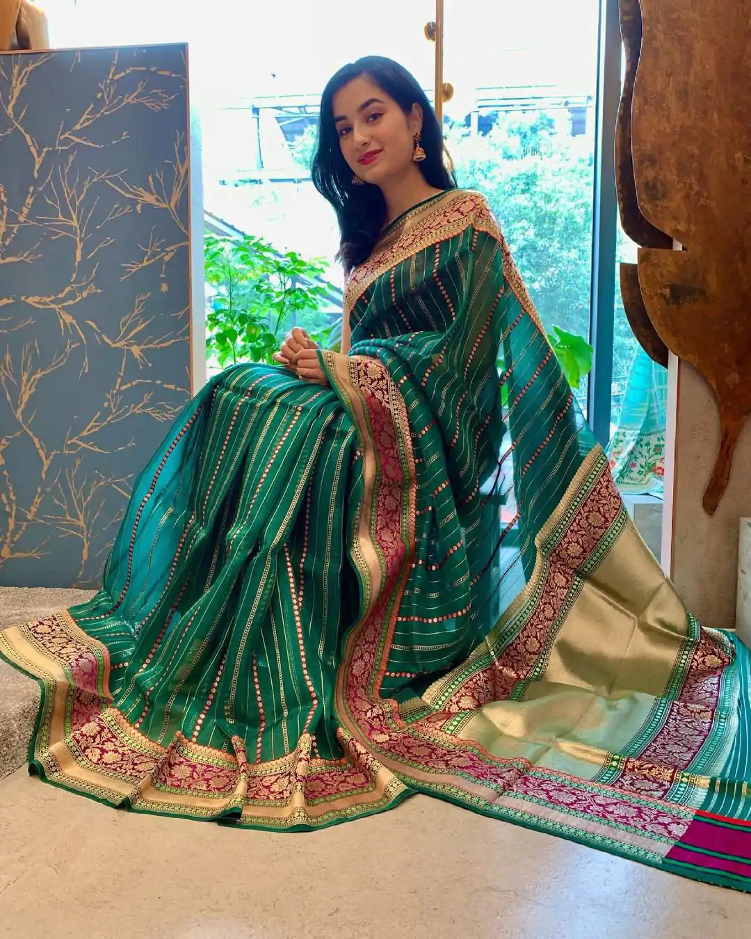 KP 6021 Green Soft Lichi Silk Cloth. With Lace Work & Lace Border Saree . Grab it for ₹1449. Delivery 4-6 Working Days. Shop now. | Sarees, Bollywood Sarees, Creative Sarees, Designer Sarees, Embroidered Sarees, Ethnic Saree, Modern Digital sarees, Party Wear Sarees