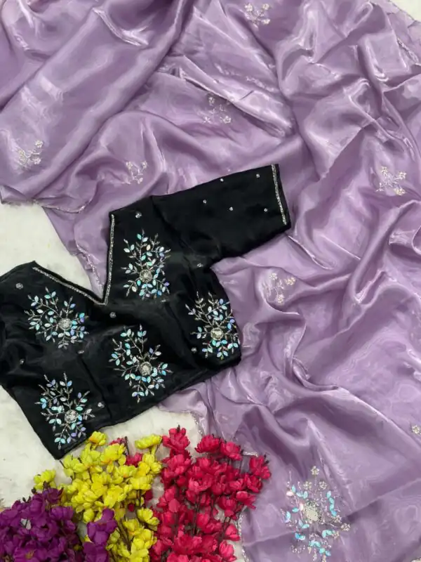 AC JIYA Lavender Soft Jimmy Chuu with Lace Border & Lace Work Saree . Available at ₹3049 only. Delivery 4-6 Working Days. Shop now. | Sarees, Bollywood Sarees, Creative Sarees, Designer Sarees, Embroidered Sarees, Ethnic Saree, Modern Digital sarees, Party Wear Sarees