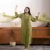 BE 394 Mehandi Georgette with Embroidery Work & Lace Work Salwar Suit . Available at ₹1849 only. Delivery 4-6 Working Days. Shop now. | Jump Suits, Tops & Bottoms, Track Suits, Salwar suit, Casual Suits, Creative suits, Designer Suits, Palazzo Suits, Party Wear Suits, Patiala Suits, Straight Suits, Trendy Wear