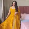 RTC 5925 Mustard Faux Georgette Salwar Suit Perfect for Wedding, Party, Eid, Cultural Events, Traditional Day . Exclusive Offer ₹2099. Delivery 4-6 | Jump Suits, Tops & Bottoms, Track Suits, Salwar suit, Casual Suits, Creative suits, Designer Suits, Palazzo Suits, Party Wear Suits, Patiala Suits, Straight Suits, Trendy Wear