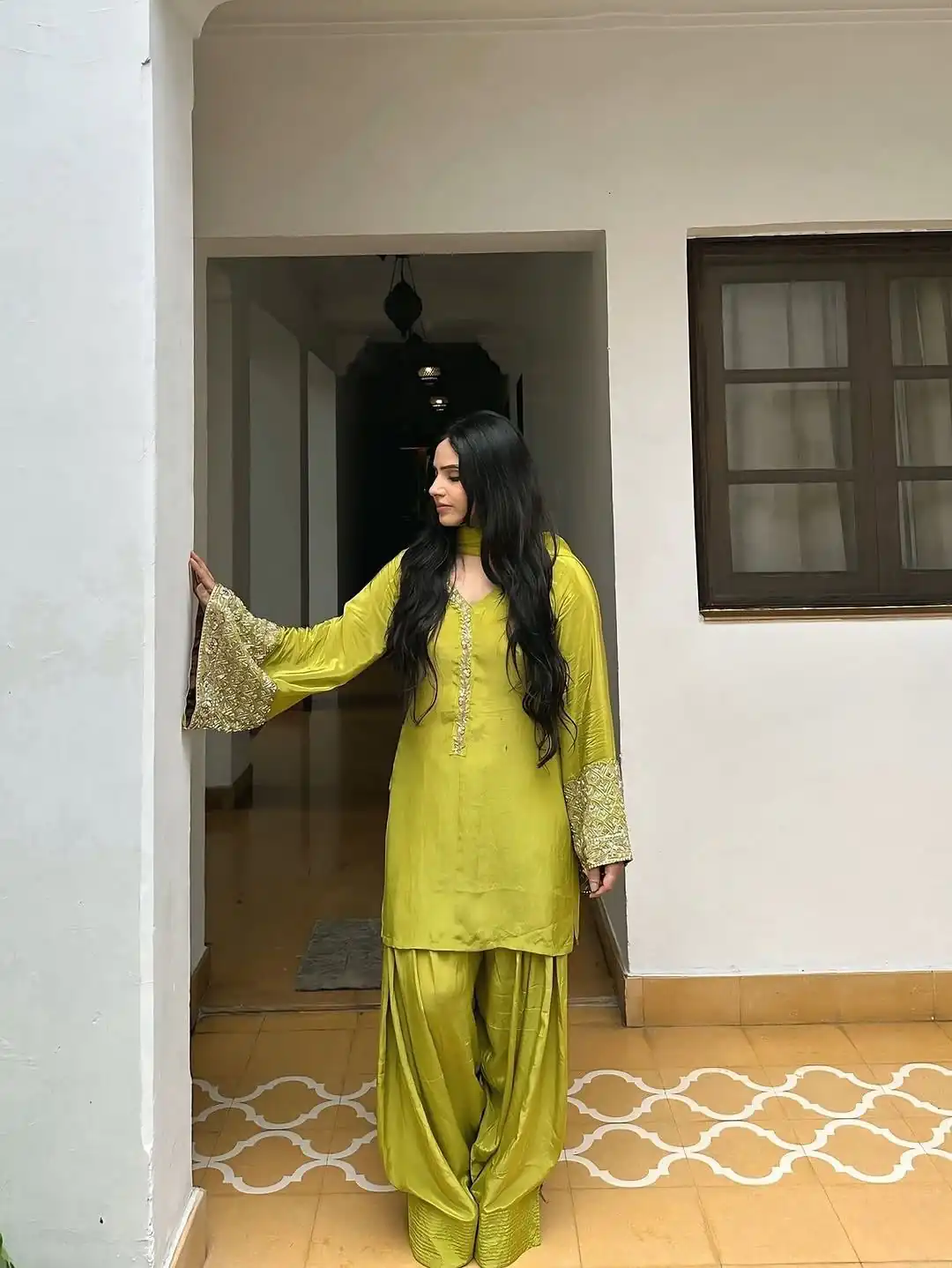 NSR 854 Parrot Green Natural Satin Silk Sequence Work with Lace Work & Embroidery Work Salwaar Suit Now at just ₹1799. Delivery 4-6 Working Days. Shop now. | Jump Suits, Salwar suit, Casual Suits, Creative suits, Designer Suits, Palazzo Suits, Party Wear Suits, Patiala Suits, Straight Suits