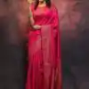 KP 6010 Pink Soft Lichi Silk Jacquard Saree Perfect for Wedding, Party, Traditional Day, Family Gatherings, Sangeet . Grab it for ₹1349. Delivery 4-6 W | Sarees, Bollywood Sarees, Creative Sarees, Designer Sarees, Embroidered Sarees, Ethnic Saree, Modern Digital sarees, Party Wear Sarees