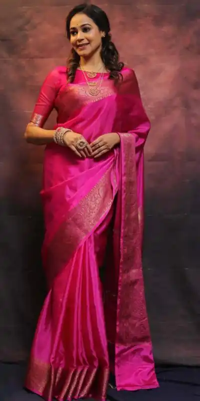 KP 6009 Pink Color Soft Lichi Silk With Lace Border & Lace Work. Now Saree at just ₹1349. Delivery 4-6 Working Days. Shop now. | Sarees, Bollywood Sarees, Creative Sarees, Designer Sarees, Embroidered Sarees, Ethnic Saree, Modern Digital sarees, Party Wear Sarees