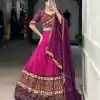 LNB 1725 Pink Tasar Silk With Lace Work Lehenga Choli . Wedding, Party, Festive, Events, Affordable Price ₹2999. Delivery 4-6 Working Days. Shop now. | Lehenga, Bollywood Lehenga, Creative Lehenga, Designer Lehenga, Embroidered Lehenga, Party Wear Lehenga