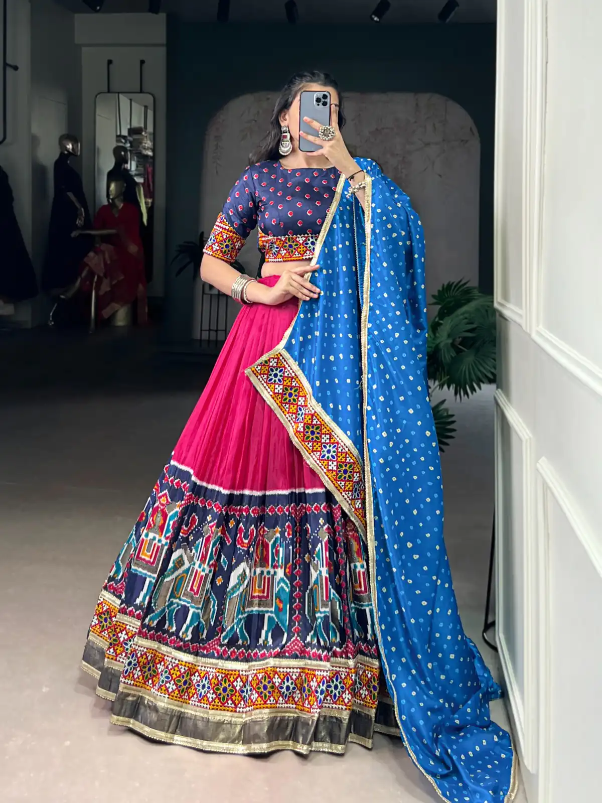 LNB 1726 Pink Tasar Silk With Gamth Work & Mirror Work Lehenga Choli . Festive Deal ₹2999. Delivery 4-6 Working Days. Shop now. | Lehenga, Bollywood Lehenga, Creative Lehenga, Designer Lehenga, Embroidered Lehenga, Party Wear Lehenga