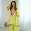 SRK 5286 Pista in Khadi Cotton Mirror Work & Embroidery Work Salwar Suit . Now at just ₹2099. Delivery 4-6 Working Days. Shop now. | Jump Suits, Salwar suit, Casual Suits, Creative suits, Designer Suits, Palazzo Suits, Party Wear Suits, Patiala Suits, Straight Suits