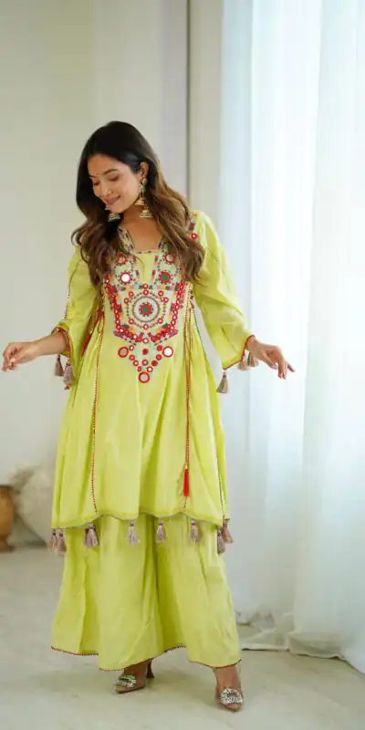 SRK 5286 Pista in Khadi Cotton Mirror Work & Embroidery Work Salwar Suit . Now at just ₹2099. Delivery 4-6 Working Days. Shop now. | Jump Suits, Salwar suit, Casual Suits, Creative suits, Designer Suits, Palazzo Suits, Party Wear Suits, Patiala Suits, Straight Suits