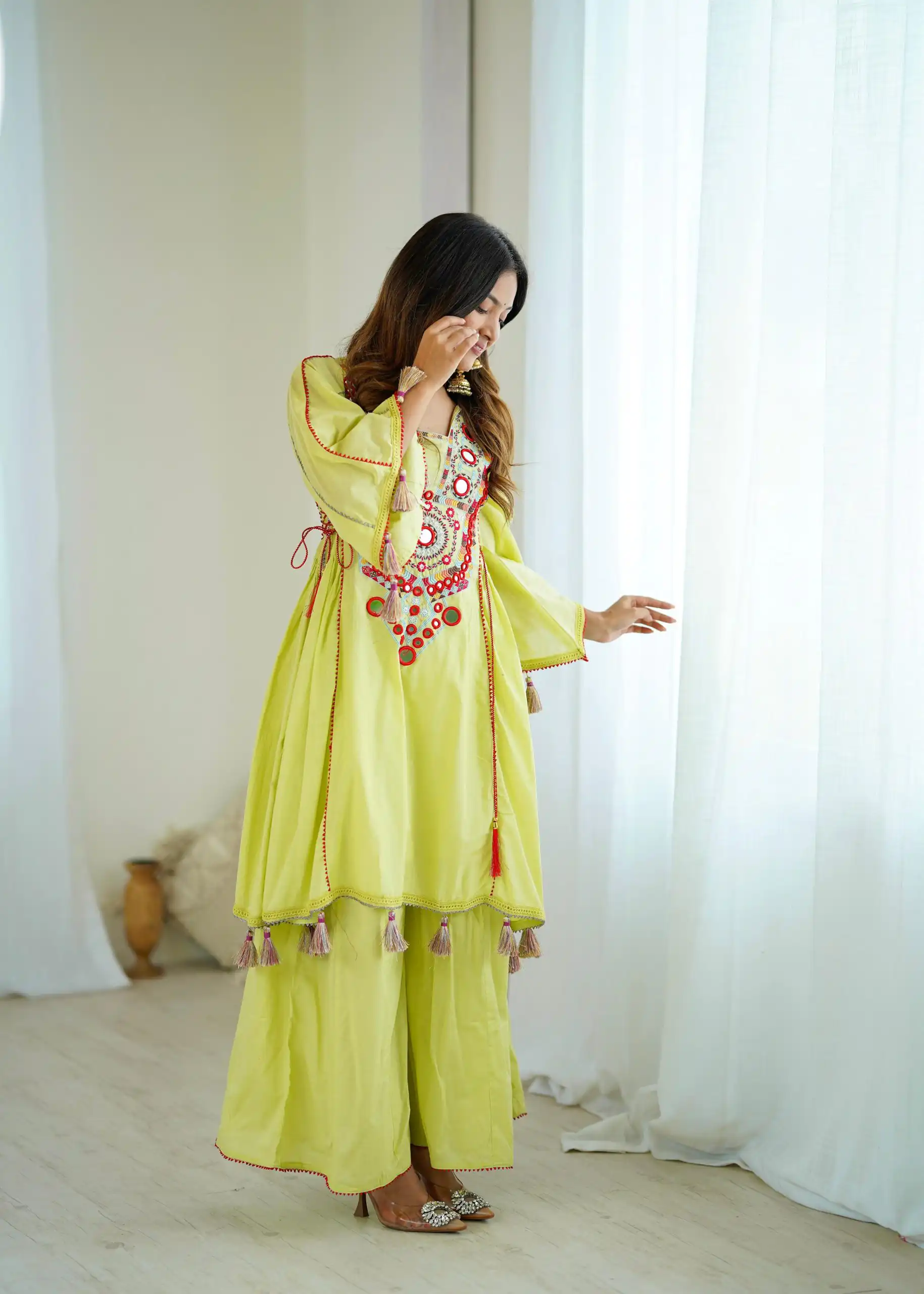 SRK 5286 Pista in Khadi Cotton Mirror Work & Embroidery Work Salwar Suit . Now at just ₹2099. Delivery 4-6 Working Days. Shop now. | Jump Suits, Salwar suit, Casual Suits, Creative suits, Designer Suits, Palazzo Suits, Party Wear Suits, Patiala Suits, Straight Suits
