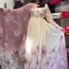 SR 1686 Purple Faux Georgette With Embroidery Sequence Work With Fully Flair Gown Perfect for Wedding, Party, 4-6 Working Days At 2049 Only | Gowns, Bollywood Gowns, Creative Gowns, Designer Gowns, Embroidered Gowns, Party Wear Gowns