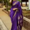 KP 6031 Purple Soft Lichi Silk Cloth Saree with Designer Work. Affordable Price ₹1349. Delivery 4-6 Working Days. Shop now. | Sarees, Bollywood Sarees, Creative Sarees, Designer Sarees, Embroidered Sarees, Ethnic Saree, Modern Digital sarees, Party Wear Sarees
