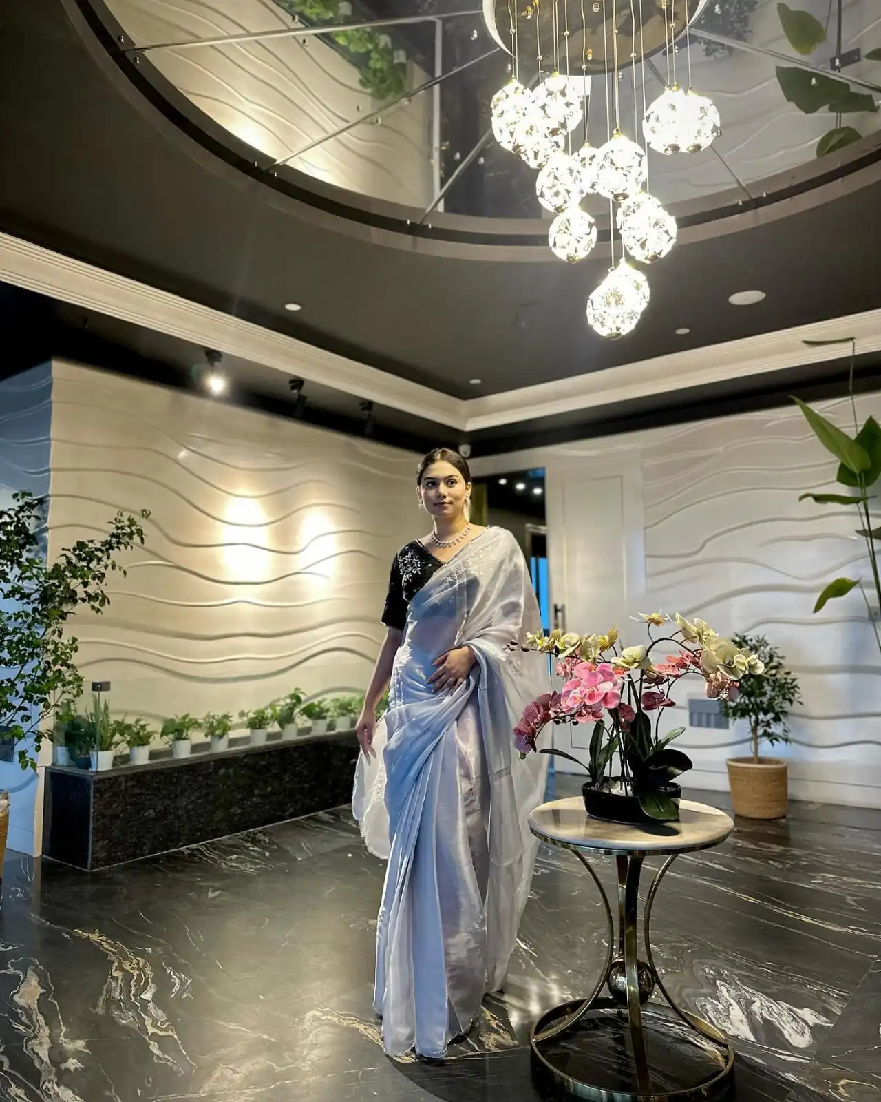 AC JIYA Silver Soft Jimmy Chuu with Lace Border & Lace Work Saree . Available at ₹3049 only. Delivery 4-6 Working Days. Shop now. | Sarees, Bollywood Sarees, Creative Sarees, Designer Sarees, Embroidered Sarees, Ethnic Saree, Modern Digital sarees, Party Wear Sarees