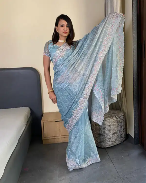 SC 239 Pink Georgette With Lace Work & Lace Border Saree . Wedding, Party, Festive, Events, Exclusive Offer ₹1599. Delivery 4-6 Working Days. Shop now. | Sarees, Bollywood Sarees, Creative Sarees, Designer Sarees, Embroidered Sarees, Ethnic Saree, Modern Digital sarees, Party Wear Sarees