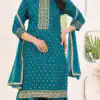 INLI Muskaan Teal in Rayon Lace Work & Embroidery Work Salwar Suit. Festive Deal ₹1949. Delivery 4-6 Working Days. Shop now. | Jump Suits, Salwar suit, Casual Suits, Creative suits, Designer Suits, Palazzo Suits, Party Wear Suits, Patiala Suits, Straight Suits