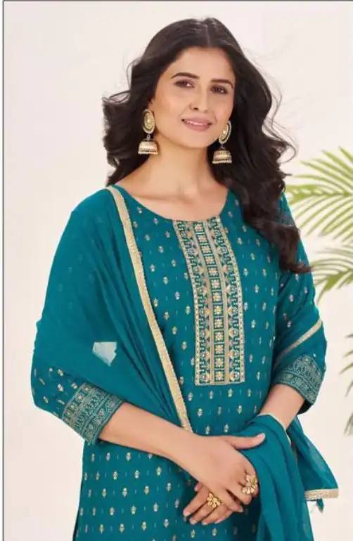 INLI Muskaan Teal in Rayon Lace Work & Embroidery Work Salwar Suit. Festive Deal ₹1949. Delivery 4-6 Working Days. Shop now. | Jump Suits, Salwar suit, Casual Suits, Creative suits, Designer Suits, Palazzo Suits, Party Wear Suits, Patiala Suits, Straight Suits