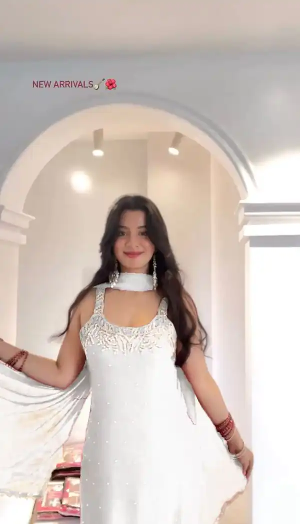 KD 1531 White Faux Georgette Lace Work Salwar Suit in . Wedding, Party, Festive, Events, Grab it for ₹2399. Delivery 4-6 Working Days. Shop now. | Jump Suits, Tops & Bottoms, Track Suits, Salwar suit, Casual Suits, Creative suits, Designer Suits, Palazzo Suits, Party Wear Suits, Patiala Suits, Straight Suits, Trendy Wear