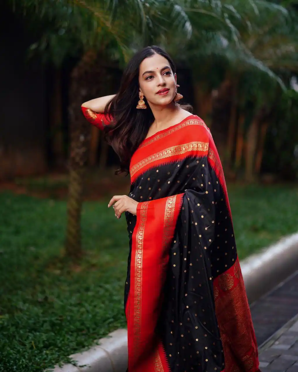 KPR 240 Black in Color Soft Lichi Silk Lace Work & Lace Border Saree . Now at just ₹1449. Delivery 4-6 Working Days. Shop now. | Sarees, Bollywood Sarees, Creative Sarees, Designer Sarees, Embroidered Sarees, Ethnic Saree, Modern Digital sarees, Party Wear Sarees