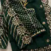 DF 3457 Green Color Georgette Sequence Original Mirror Work Saree Casual, Wedding, Festive, Events . Expected Delivery  4-6 Working Days @2099/- only                                                                                | Sarees, Bollywood Sarees, Creative Sarees, Designer Sarees, Embroidered Sarees, Ethnic Saree, Modern Digital sarees, Party Wear Sarees