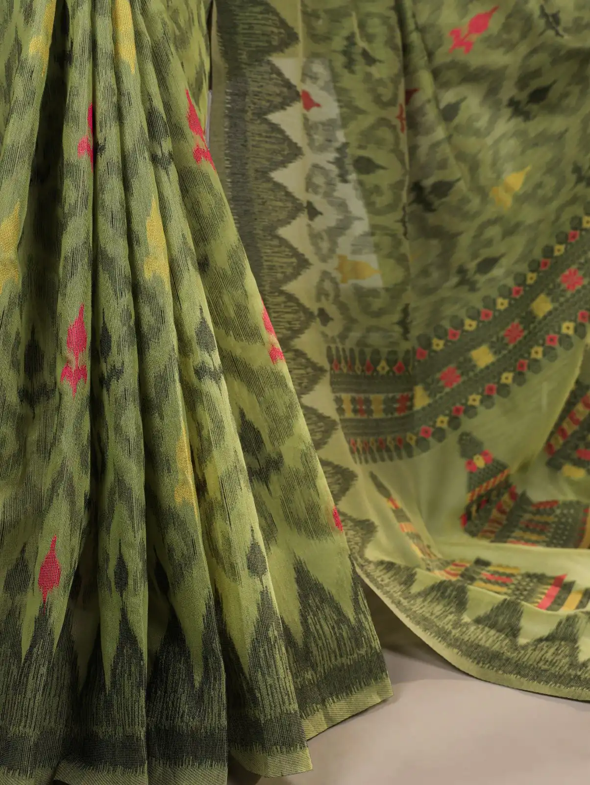 YNF 7414 Mahendi Poly Cotton Saree Thread Weaving Work Designer Work. Get it for ₹1549. Delivery 4-6 Working Days. Shop now. | Sarees, Bollywood Sarees, Creative Sarees, Designer Sarees, Embroidered Sarees, Ethnic Saree, Modern Digital sarees, Party Wear Sarees