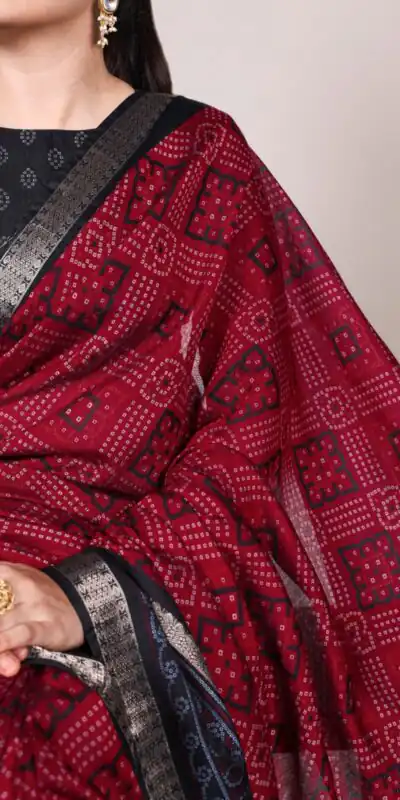 YNF 7046 Maroon Color Polyester Chanderi Print Zari Weaving Work Saree Casual, Wedding, Festive, Events . Expected Delivery 4-6 Working Days @1549/- only | Sarees, Bollywood Sarees, Creative Sarees, Designer Sarees, Embroidered Sarees, Ethnic Saree, Modern Digital sarees, Party Wear Sarees