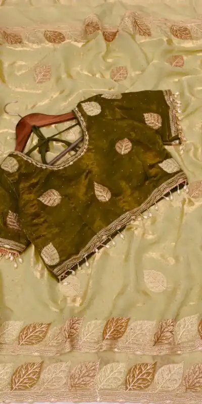 SC 1005 Mehendi in Soft fandy Silk Embroidery Work & Lace Work Saree . Available at ₹2499 only. Delivery 4-6 Working Days. Shop now. | Sarees, Bollywood Sarees, Creative Sarees, Designer Sarees, Embroidered Sarees, Ethnic Saree, Modern Digital sarees, Party Wear Sarees