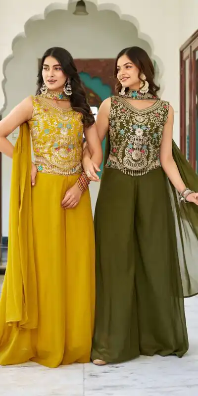 Ram 107 Mustard in Color Star Georgette Embroidery Work Salwar Suit . Festive Deal ₹2099. Delivery 4-6 Working Days. Shop now. | Jump Suits, Salwar suit, Casual Suits, Creative suits, Designer Suits, Palazzo Suits, Party Wear Suits, Patiala Suits, Straight Suits