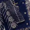 DF 3457 Navy Blue Color Georgette Sequence Original Mirror Work Saree Casual, Wedding, Festive, Events . Expected Delivery  4-6 Working Days @2099/- only                                                                                | Sarees, Bollywood Sarees, Creative Sarees, Designer Sarees, Embroidered Sarees, Ethnic Saree, Modern Digital sarees, Party Wear Sarees