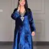 LG 2025 Navy Blue Velvet Salwar Suit with Embroidery Work & Lace Work. Exclusive Offer ₹1899. Delivery 4-6 Working Days. Shop now. | Jump Suits, Tops & Bottoms, Track Suits, Salwar suit, Casual Suits, Creative suits, Designer Suits, Palazzo Suits, Party Wear Suits, Patiala Suits, Straight Suits, Trendy Wear