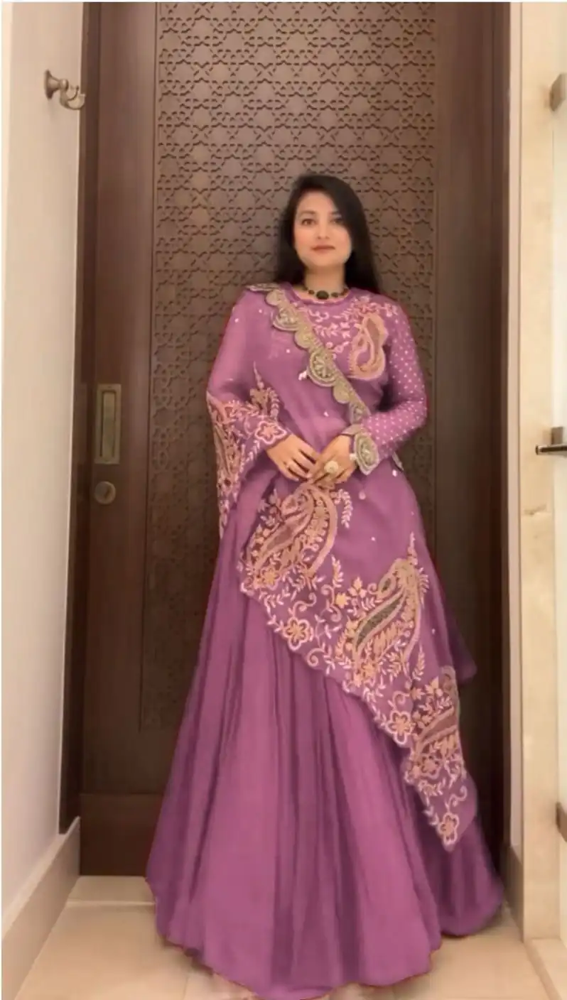 BE 400 Onion Color Georgette Lehenga Choli with Embroidery Work. Introductory Price ₹2149. Delivery 4-6 Working Days. Shop now. | Lehenga, Bollywood Lehenga, Creative Lehenga, Designer Lehenga, Embroidered Lehenga, Party Wear Lehenga