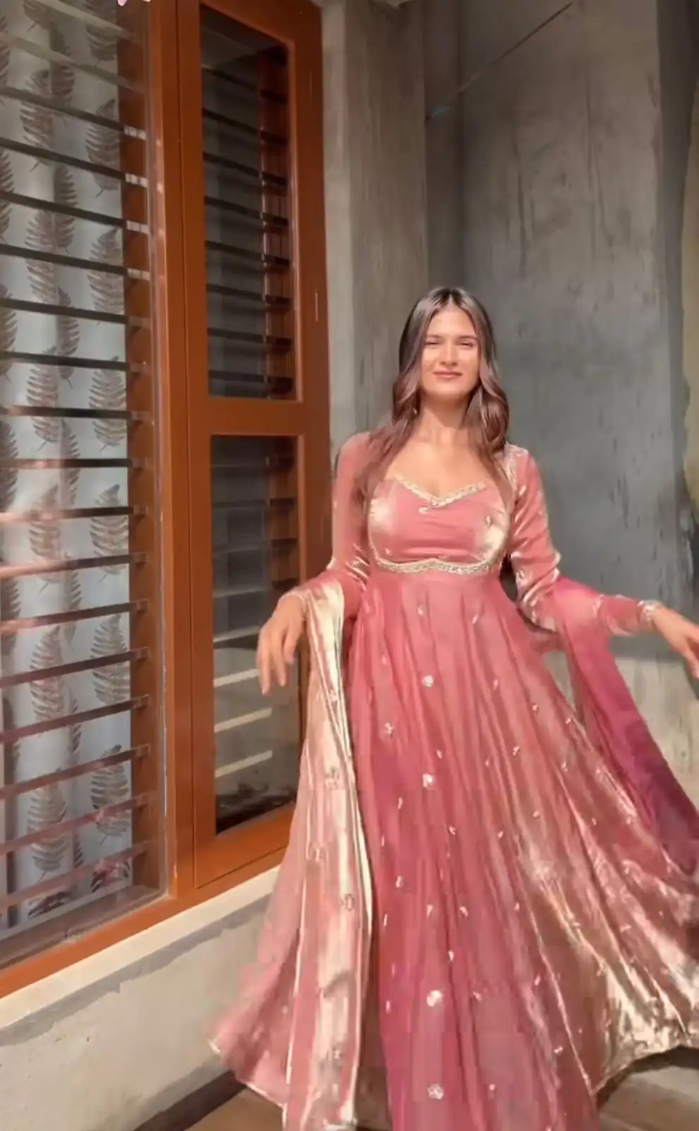 NSR 875 Peach Fendy Silk Salwar Suit with Embroidery Work & Lace Work. Best Price ₹2149. Delivery 4-6 Working Days. Shop now. | Lehenga, Bollywood Lehenga, Creative Lehenga, Designer Lehenga, Embroidered Lehenga, Party Wear Lehenga