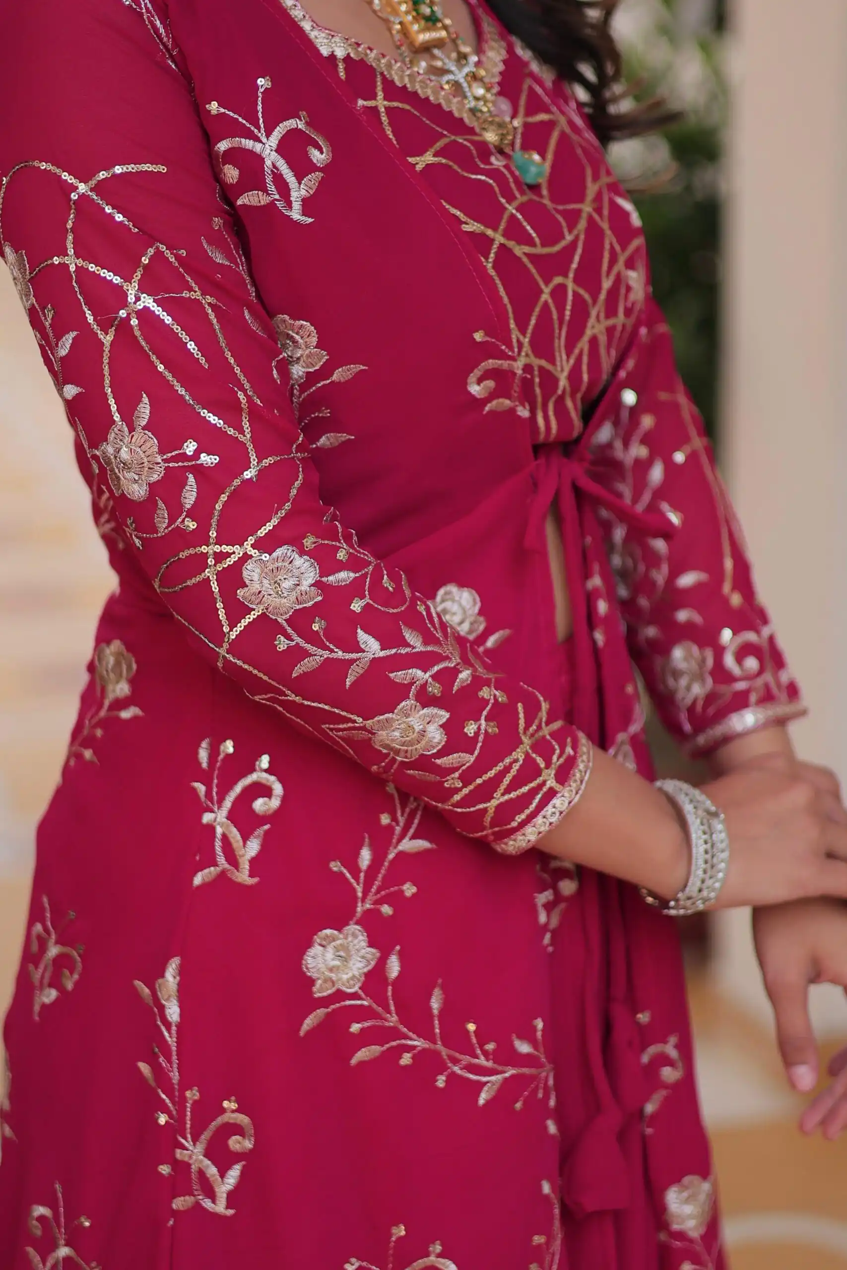 Ram 073 Red Color Fox Georgette Lehenga Choli with Embroidery Work. Festive Deal ₹2149. Delivery 4-6 Working Days. Shop now. | Lehenga, Bollywood Lehenga, Creative Lehenga, Designer Lehenga, Embroidered Lehenga, Party Wear Lehenga