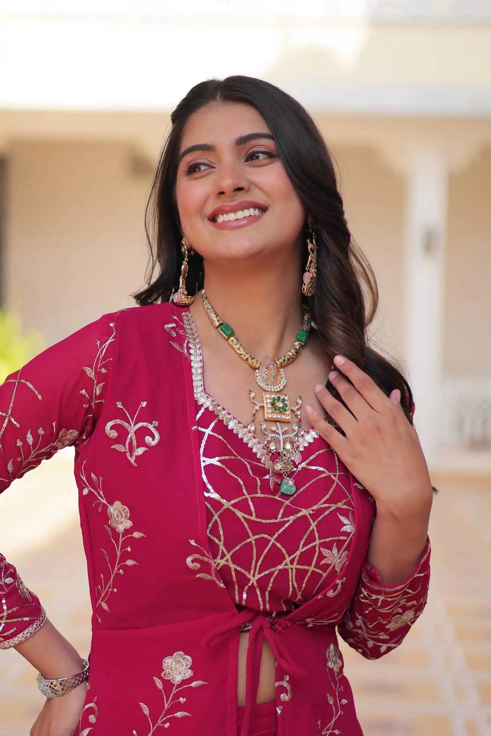 Ram 073 Red Color Fox Georgette Lehenga Choli with Embroidery Work. Festive Deal ₹2149. Delivery 4-6 Working Days. Shop now. | Lehenga, Bollywood Lehenga, Creative Lehenga, Designer Lehenga, Embroidered Lehenga, Party Wear Lehenga