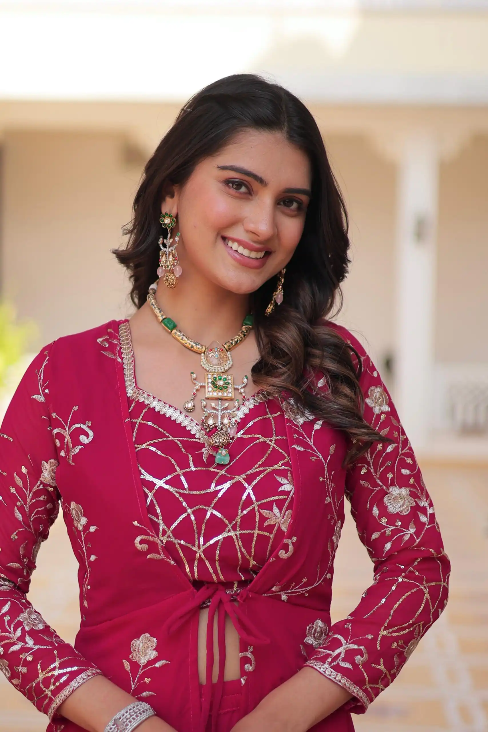 Ram 073 Red Color Fox Georgette Lehenga Choli with Embroidery Work. Festive Deal ₹2149. Delivery 4-6 Working Days. Shop now. | Lehenga, Bollywood Lehenga, Creative Lehenga, Designer Lehenga, Embroidered Lehenga, Party Wear Lehenga