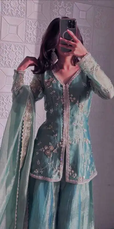 BT 5009 Sky Blue Fandy Silk Salwar Suit Perfect for Wedding, Party, Bridal Wear, Family Gatherings, Engagement – . Exclusive Offer ₹2499. Delivery | Jump Suits, Tops & Bottoms, Track Suits, Salwar suit, Casual Suits, Creative suits, Designer Suits, Palazzo Suits, Party Wear Suits, Patiala Suits, Straight Suits, Trendy Wear